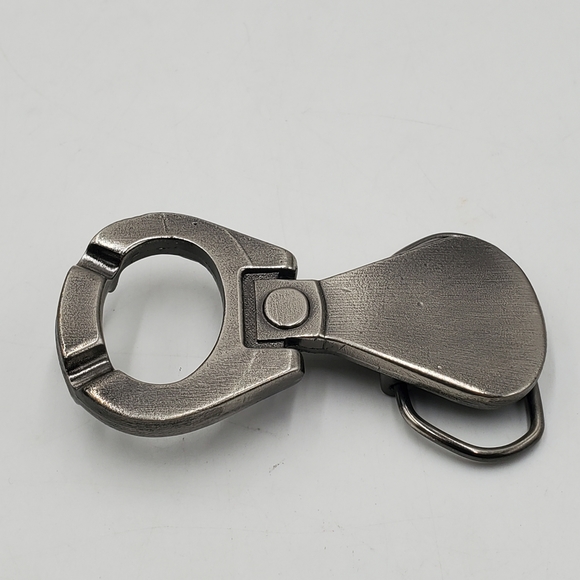 Pop Tab Beer Tab Bottle Opener Belt Buckle - Picture 1 of 5